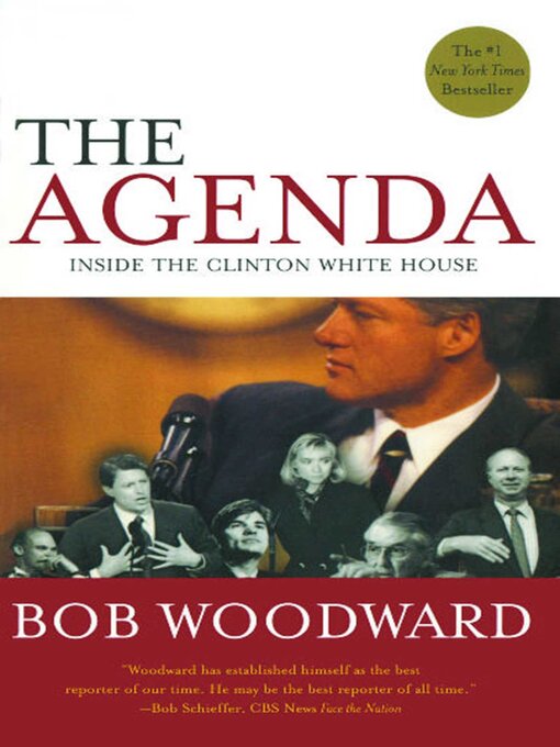 Title details for The Agenda by Bob Woodward - Wait list